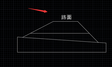 CAD畫道路土方斷面圖的教程