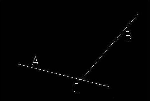CAD兩條不相交的線(xiàn)段該怎么裁剪及延伸