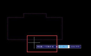 在CAD中如何打斷閉合線段