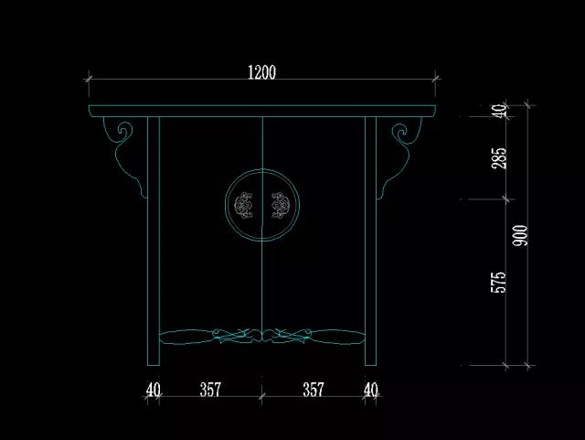 CAD怎么繪制中式家具平面圖？