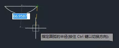 繪制圓弧的時候為什么半徑有時需要設(shè)置為負(fù)數(shù)？