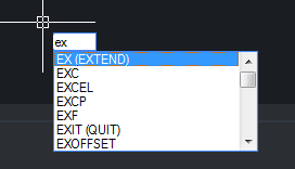 CAD中延伸的快捷鍵是什么？