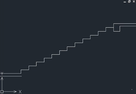 CAD如何利用工具繪制樓梯？