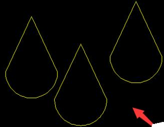 怎樣在CAD中快速繪制水滴？